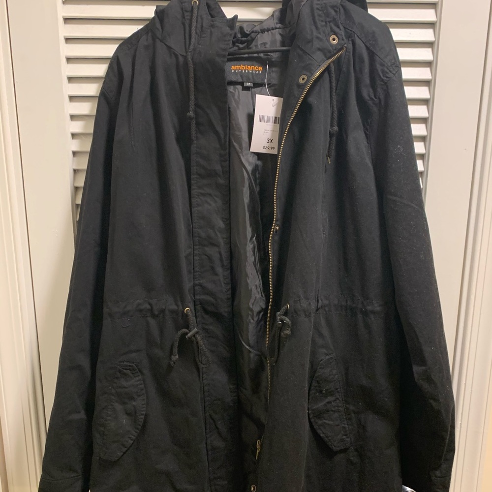 Black Cargo Jacket